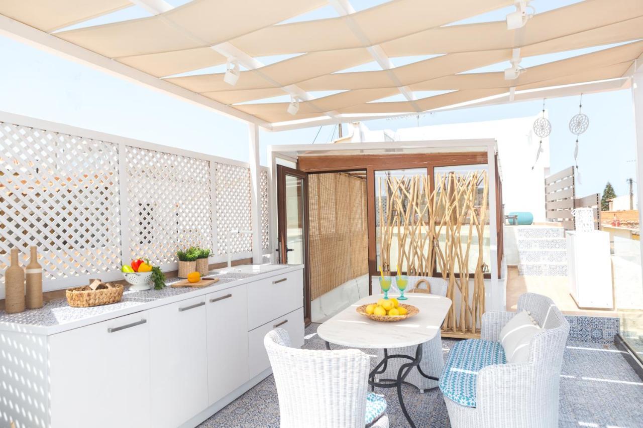 Stema Luxury Escape, Rooftop Jacuzzi & Panoramic Views Atsipopoulo Esterno foto