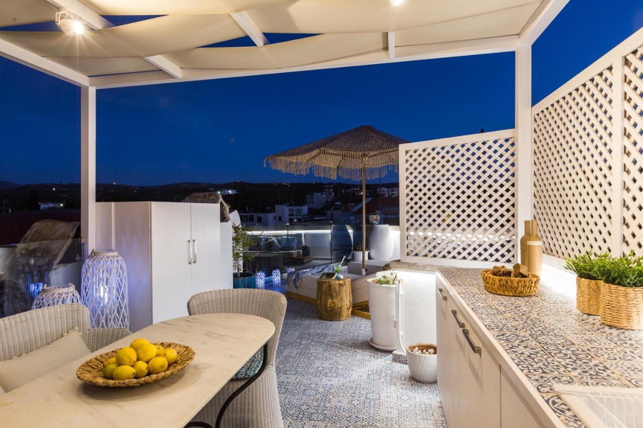 Stema Luxury Escape, Rooftop Jacuzzi & Panoramic Views Atsipopoulo Esterno foto
